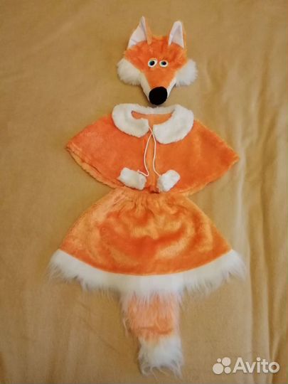 Новогодний костюм лисы