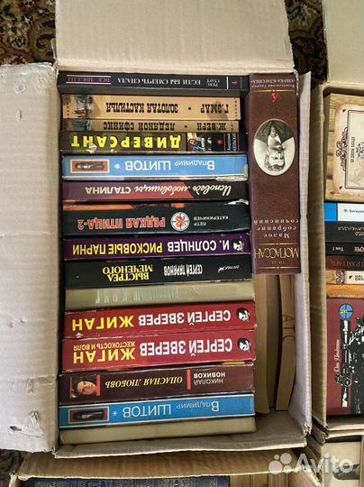 Книги разных писателей