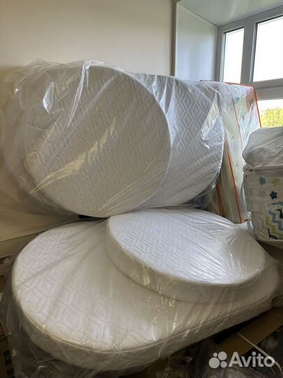 Комплект матрасов с кокосом круг/овал