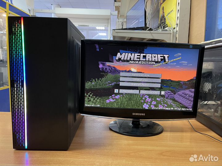 Компьютер для игр Core i3-9100F / GTX 1050 +16игр