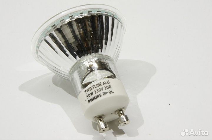 Лампочка Philips Twist line 50Вт GU10 aluminium
