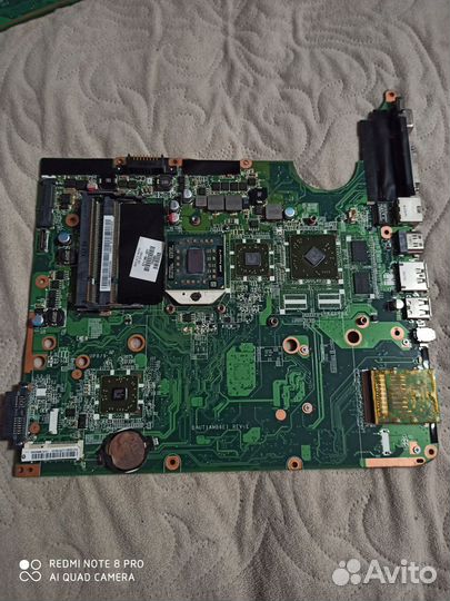 Материнская плата с процессором hp pavilion dv 6