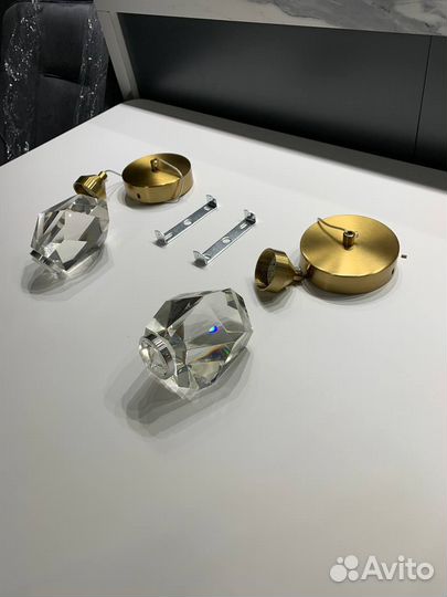 Подвесной светильник - в кухню/спальню (Кристалл)