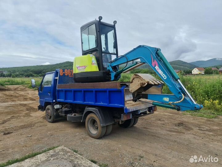 Услуги мини Экскаватора Самосвала Погрузчика