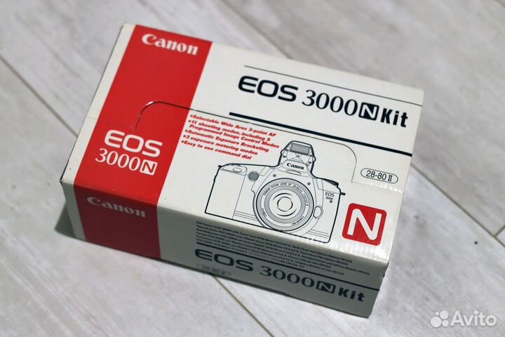 Canon eos 3000n+объектив комплект коробка