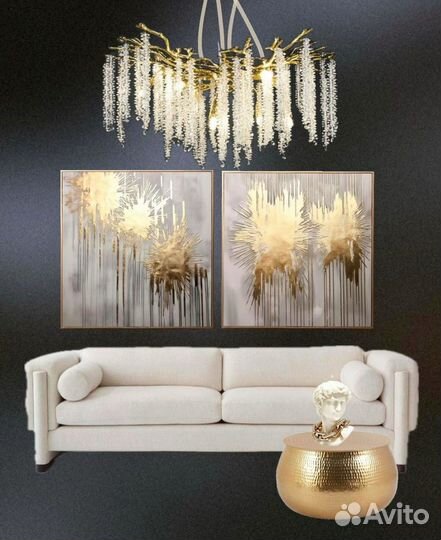 Картина интерьереая, Картина на заказ 100*100см