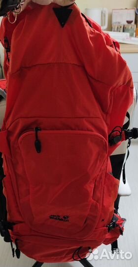 Рюкзак jack wolfskin orbit 34 pack recco, оранж