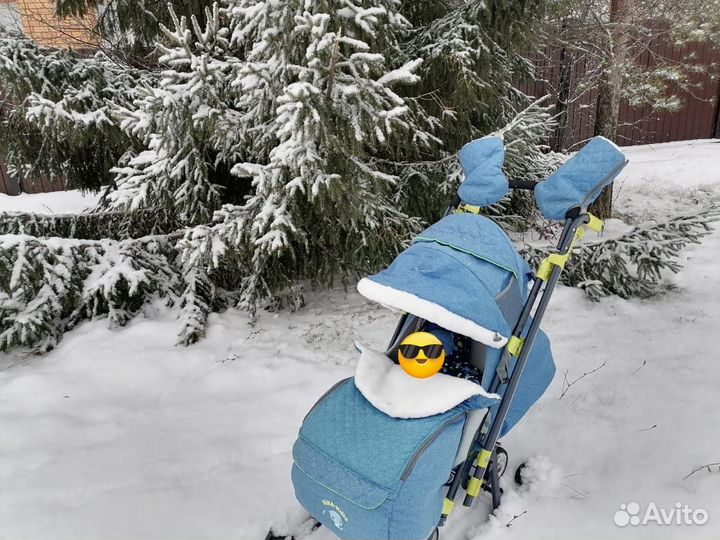 Коляска санки