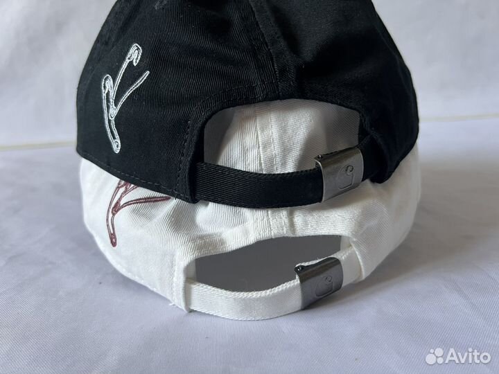 Кепка Carhartt Safety Pin Cap Black White Оригинал