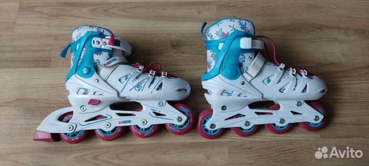 Роликовые коньки детские раздвижные