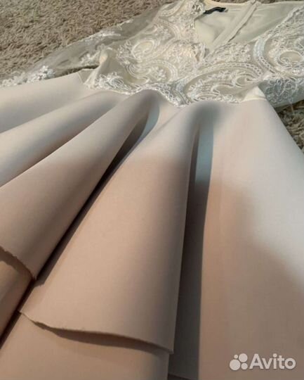 Платье с юбкой из неопрона, 42-44