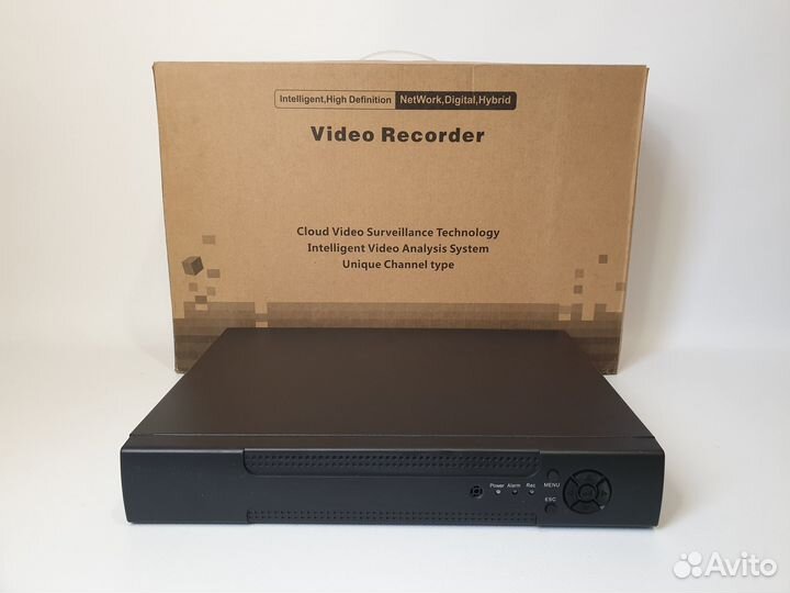 Видеорегистраторы IP 8 камер с питанием POE
