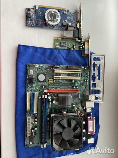 Материнская плата Socket 754