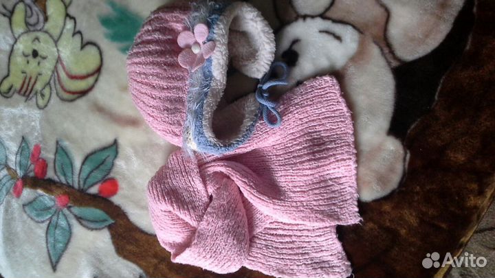 Зимняя меховая шапочка