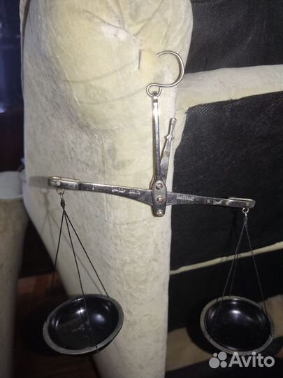 Весы СССР с нюансом + набор гирек