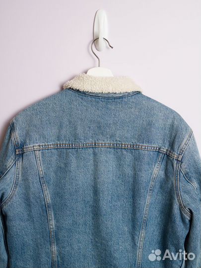 Джинсовая куртка Rhude x Levi's Blue Cotton Denim