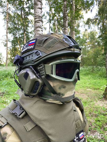 Наушники для стрельбы с активным шумоподавлением