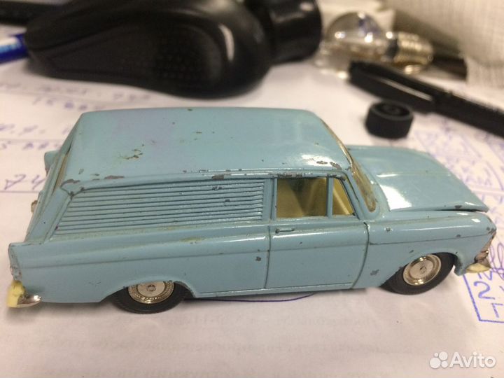Модель автомобиля москвич номерной без ми, состоян