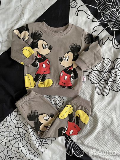 Костюм детский 6-9 мес, Микки маус