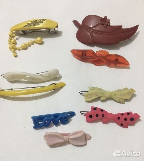 Товары ссср.Заколки,резинки,ободки,бантики,бляшки
