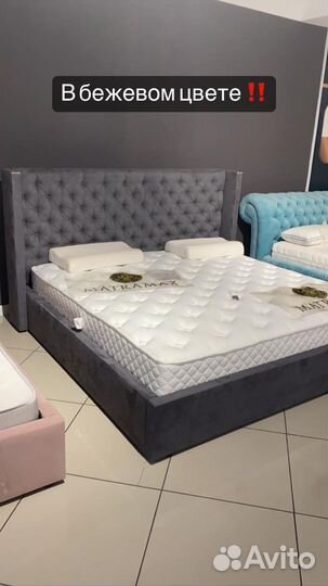 Кровать с матрасом 180 200