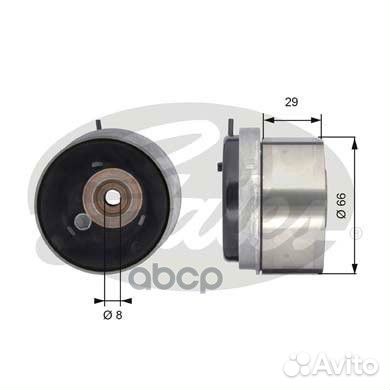 Ролик ремня грм GM aveo/cruze/astra H/astra