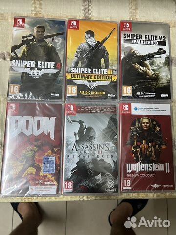 Игры nintendo switch новые