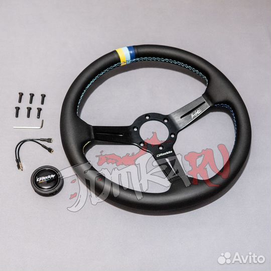 Руль спортивный Greddy Style - 350мм / light-вынос