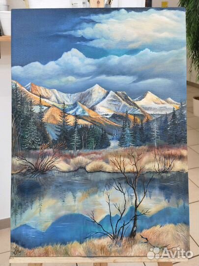 Картина холст масло