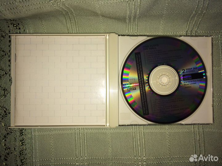 CD pink floyd - The Wall 2CD. Japan. 1 пресс