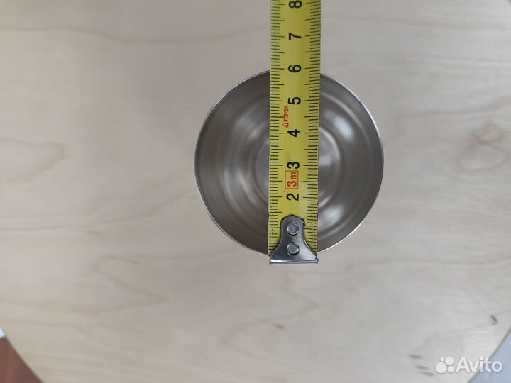 Серебряный стакан, стопка, рюмка, бокал