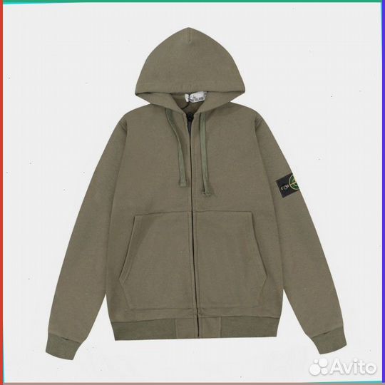 Зип худи Stone Island (Номер партии: 52045)