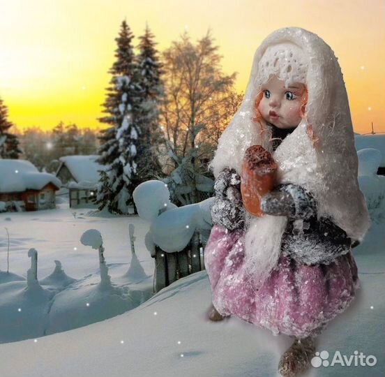 Ватная игрушка