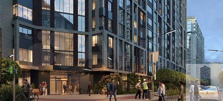 2-к. квартира, 68,2 м², 14/18 эт.