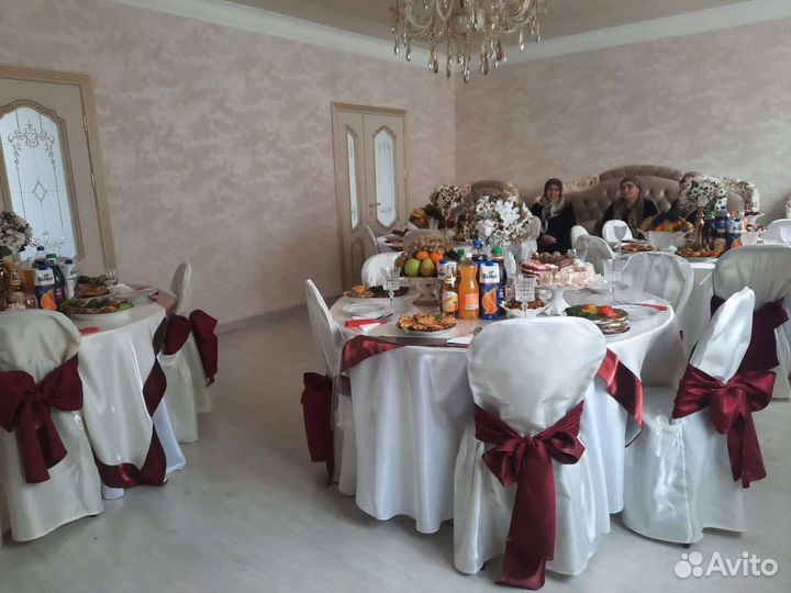 Прокат столов и стульев, арки, дорожка, посуда