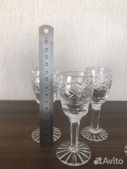 Хрустальные рюмки СССР
