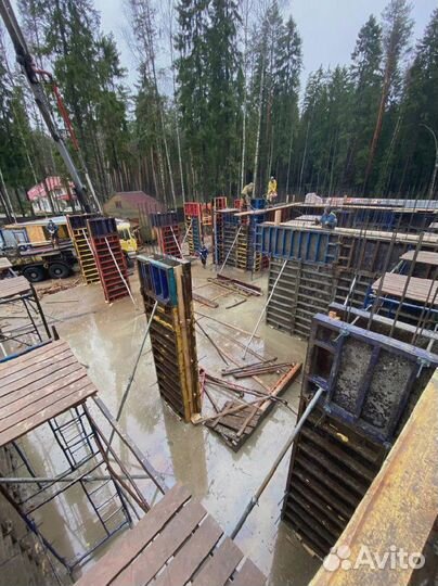 Мелкощитовая опалубка аренда