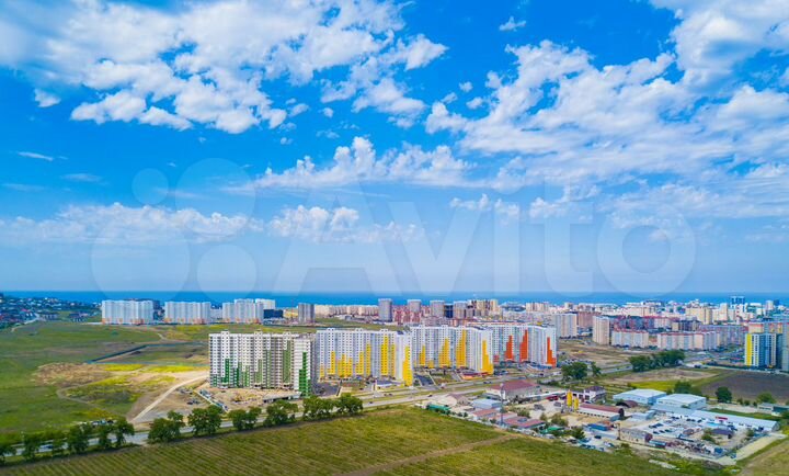 2-к. квартира, 55,1 м², 9/16 эт.