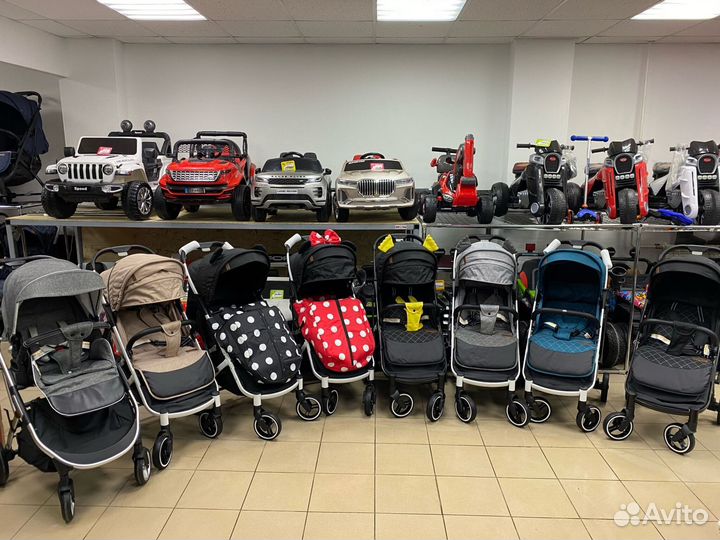 Коляска складной прогулочный