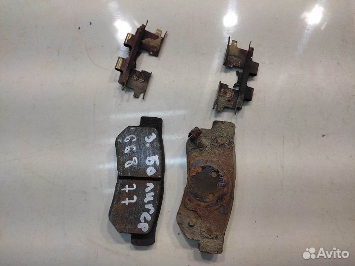 Тормозные колодки (задние) (Hawtai Boliger)