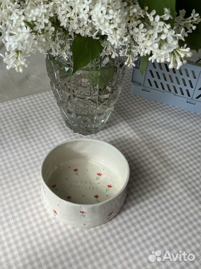 Тарелка керамика ручной работы