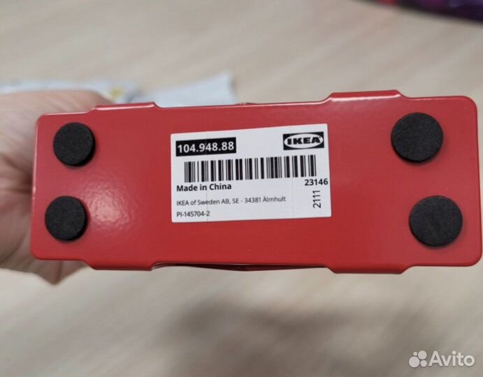 Салфетница IKEA сердце металлическая