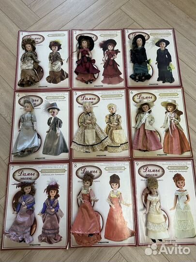 Куклы Дамы Эпохи Деагостини