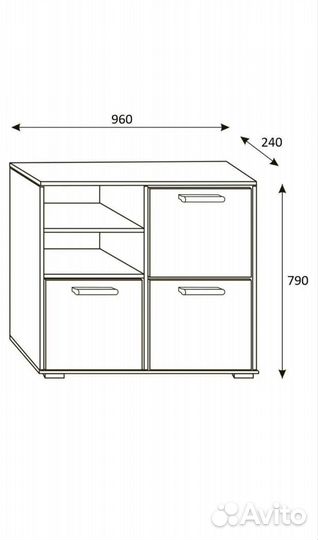 Тумба для обуви обувница в прихожую