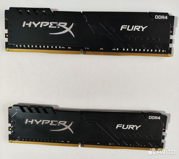 Оперативная память ddr4 32gb Kingston HyperX fury