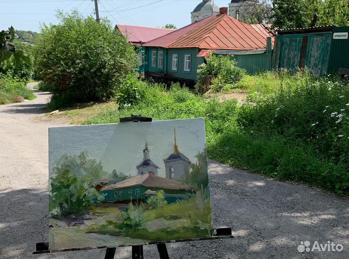 Картина маслом « Елец»