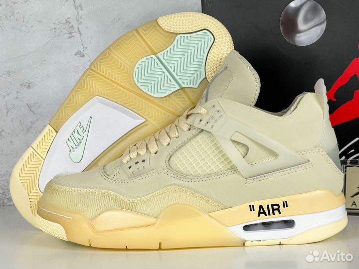 Nike Air Jordan 4 Retro Off-White Sail