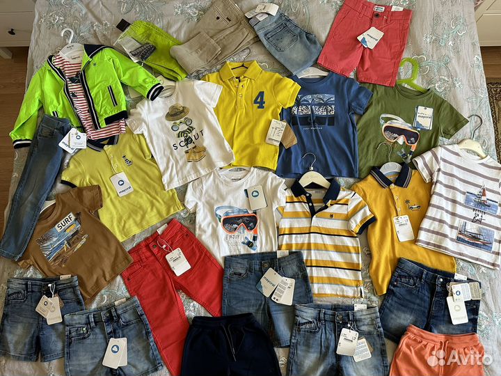Футболка, джинсы, шорты на мальчиков mayoral