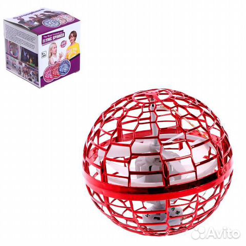 Spin Ball - Летающий шар спинер с подсветкой