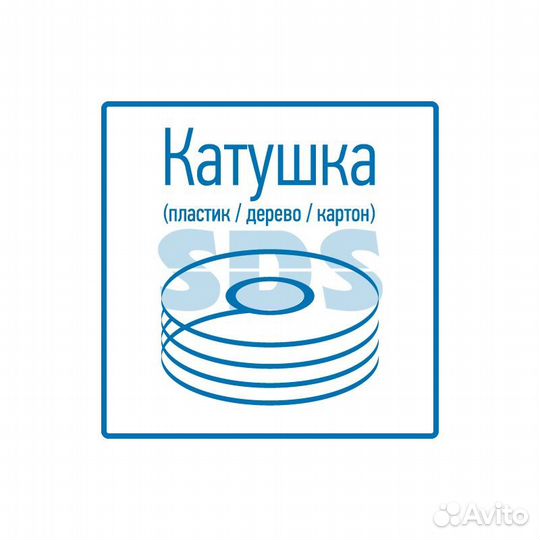 Кабель акустический, 2х0.50 мм², красно-черный, 10